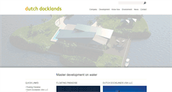 Desktop Screenshot of dutchdocklands.com